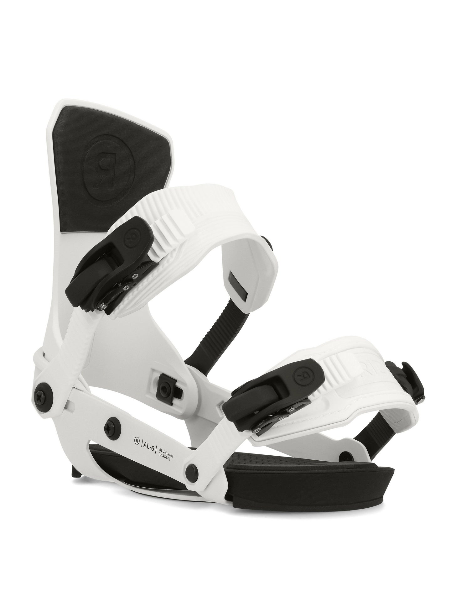 Ride: 2025 AL - 6 Women's Snowboard Bindings (White) - Motion Boardshop