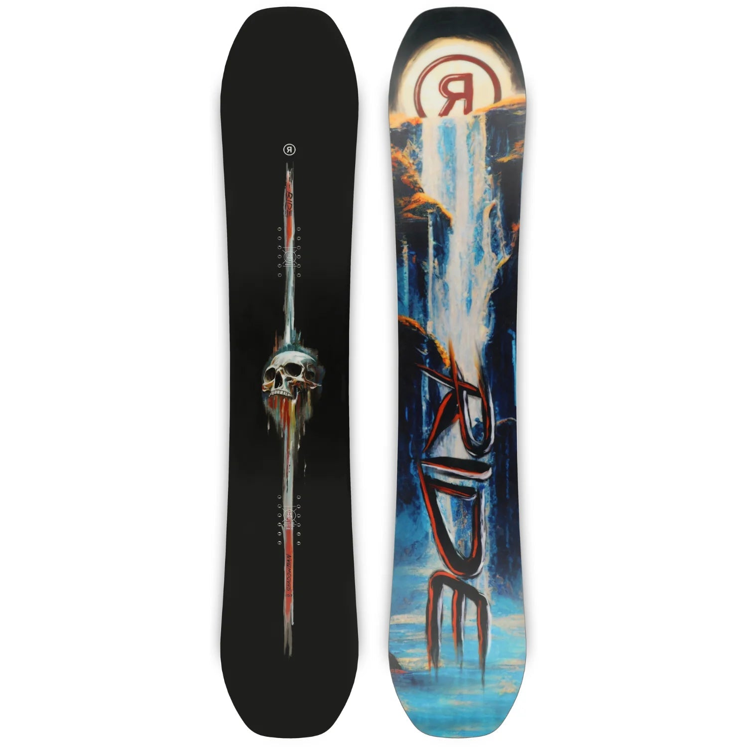 Ride: 2025 Shadowban Snowboard Deck - Motion Boardshop