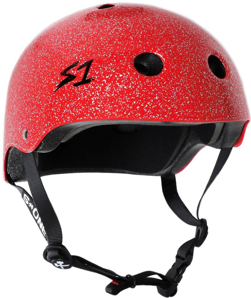 S1: Lifer Helmet (Red Gloss Glitter) - Motion Boardshop