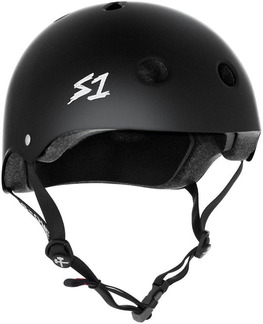 S1: Mega Lifer Helmet (Black Matte) - Motion Boardshop