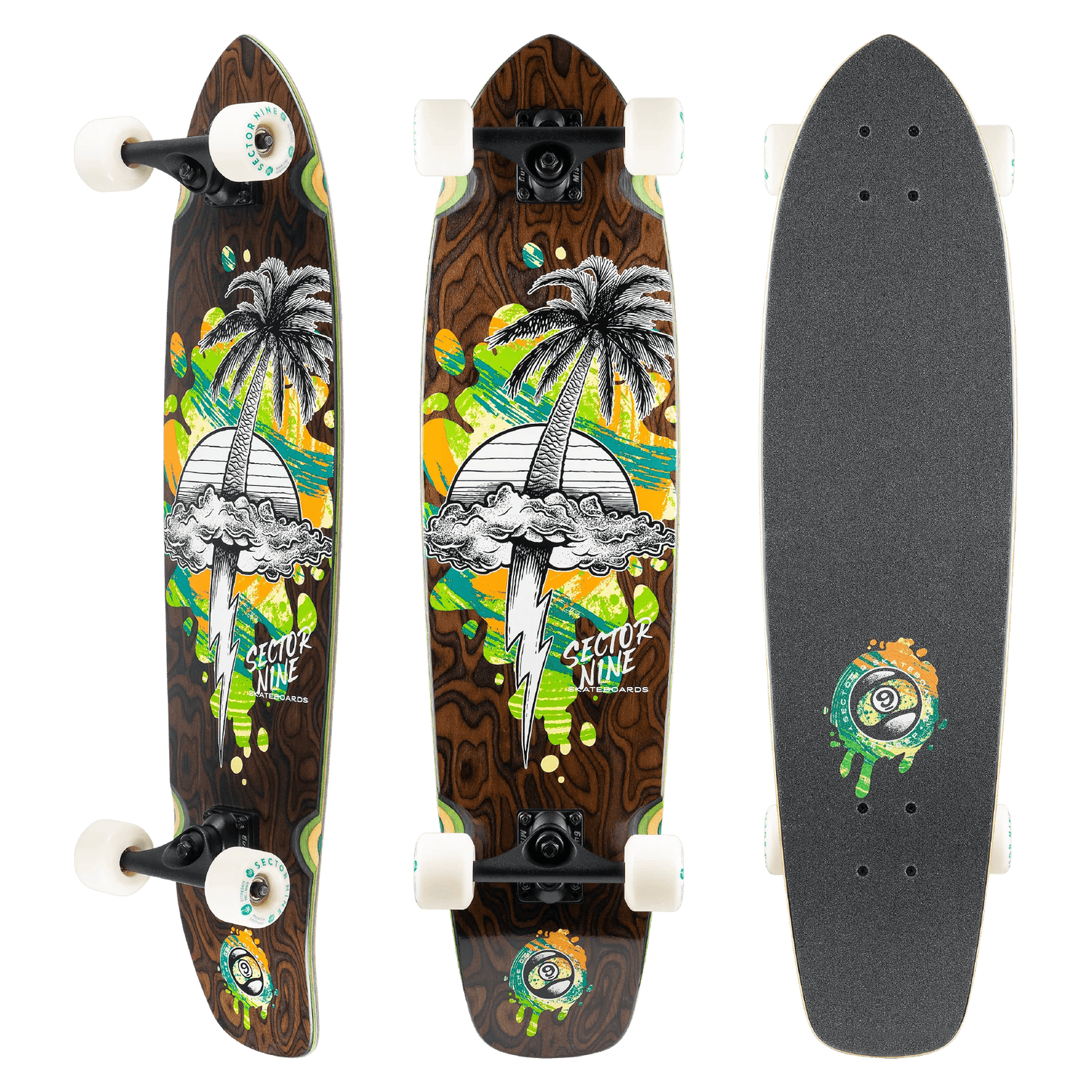 Sector 9: Strand Squall 34" Longboard Skateboard Complete - Motion Boardshop