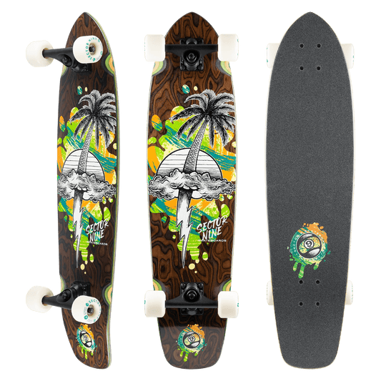 Sector 9: Strand Squall 34" Longboard Skateboard Complete - Motion Boardshop