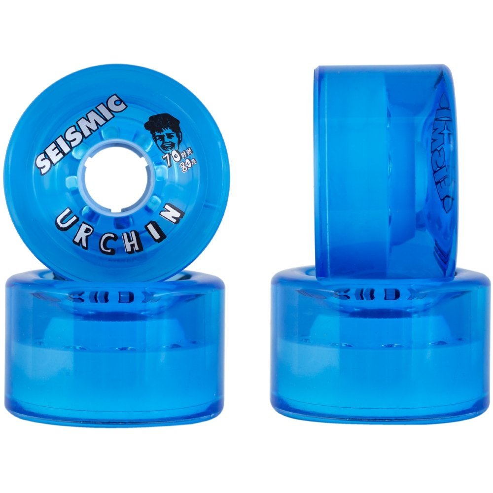 Seismic: 70mm Urchin Clear Longboard Skateboard Wheel - Motion Boardshop