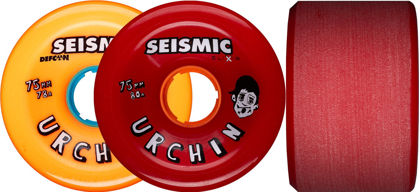 Seismic: 75mm Urchin Defcon Longboard Skateboard Wheels - Motion Boardshop