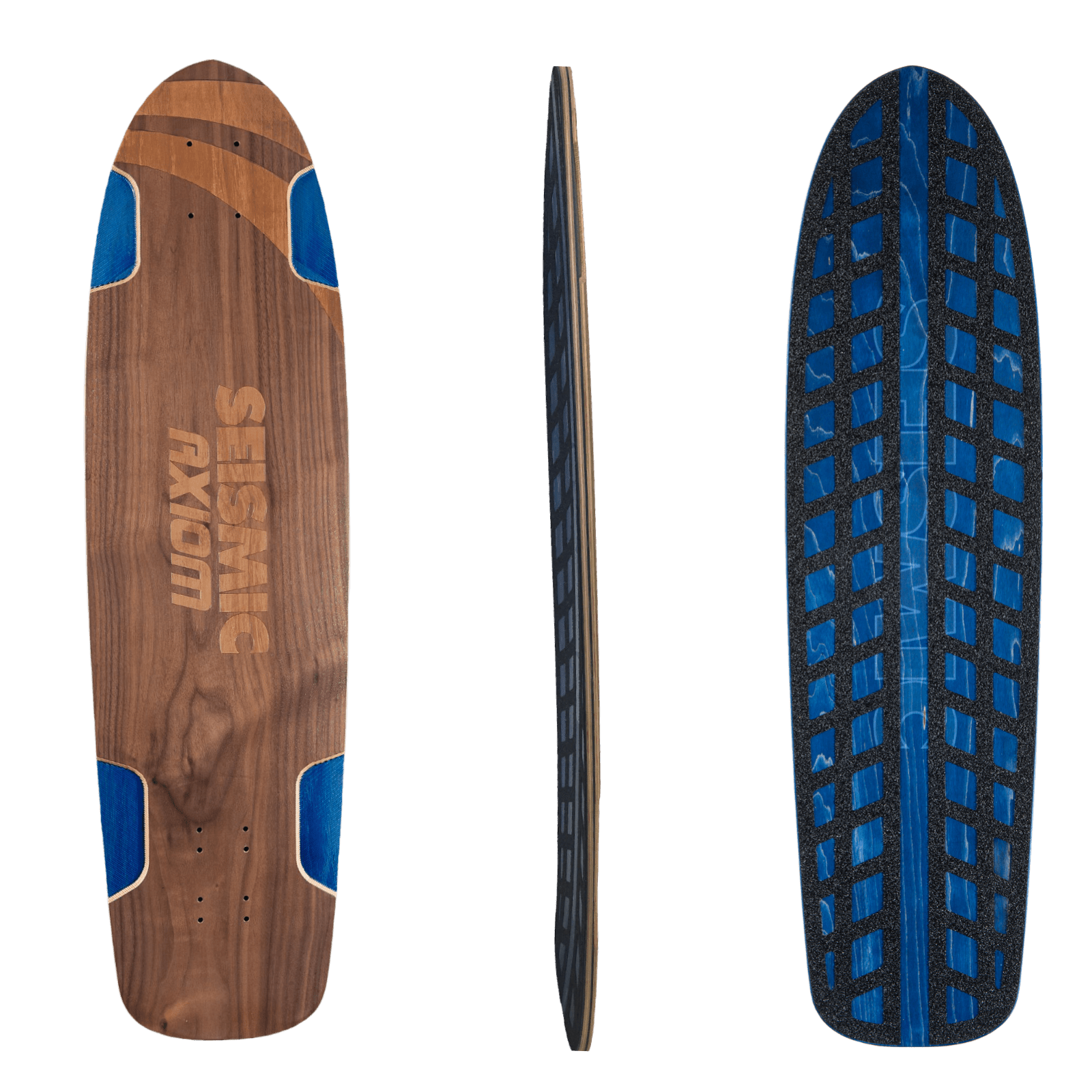 Seismic: Axiom Longboard Skateboard Deck - Motion Boardshop