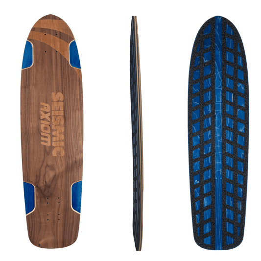 Seismic: Axiom Longboard Skateboard Deck - Motion Boardshop