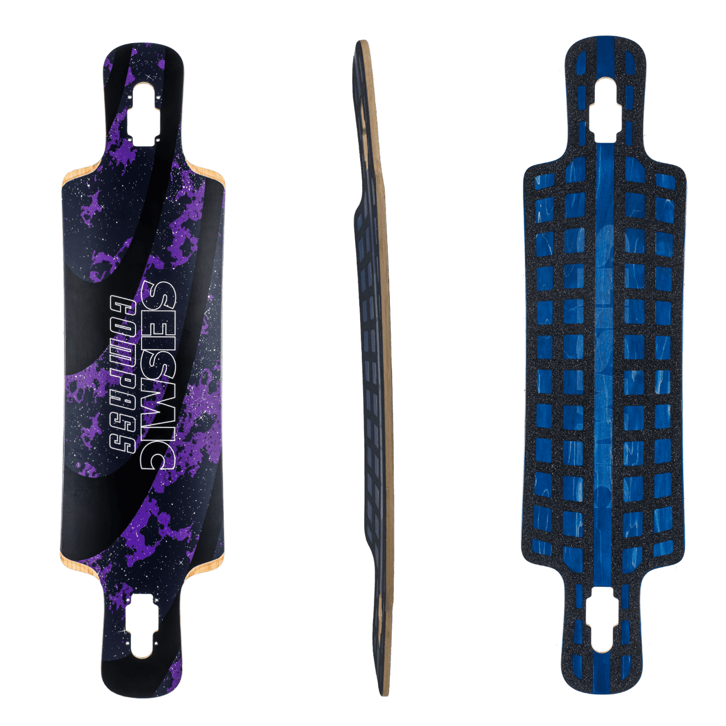 Seismic: Compass Longboard Skateboard Deck - Motion Boardshop