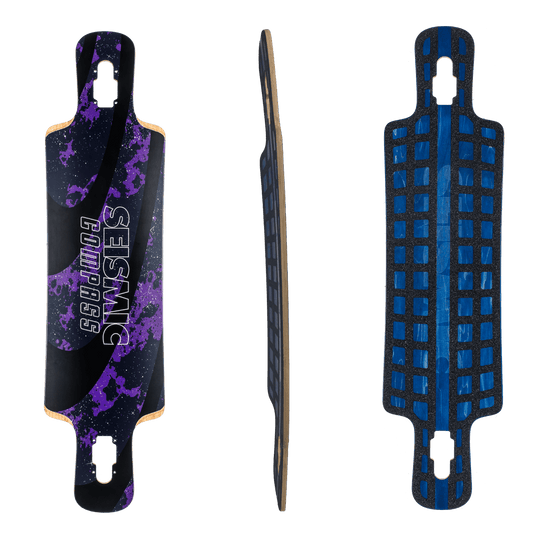 Seismic: Compass Longboard Skateboard Deck - Motion Boardshop