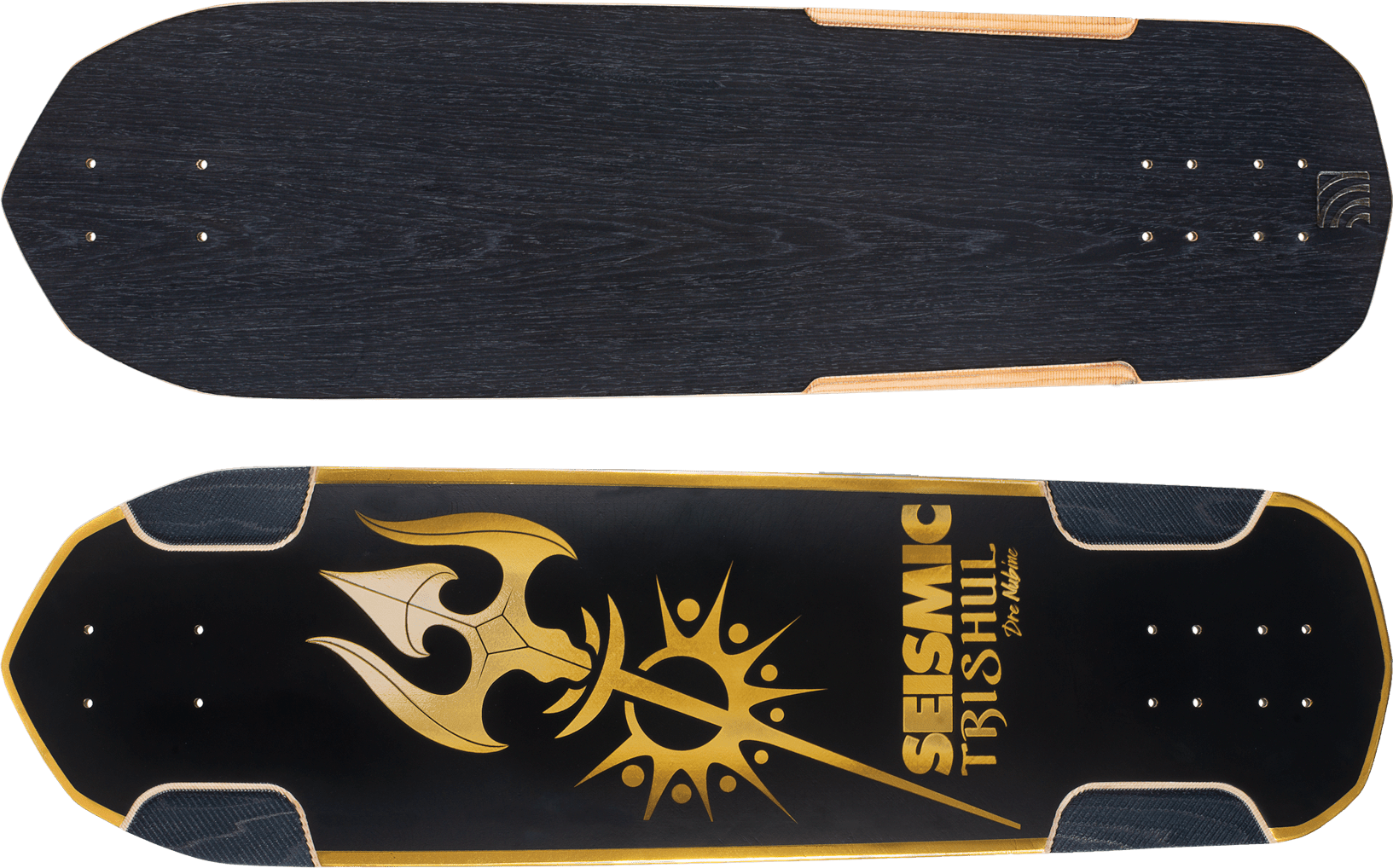 Seismic: Trishul Longboard Skateboard Deck - Motion Boardshop