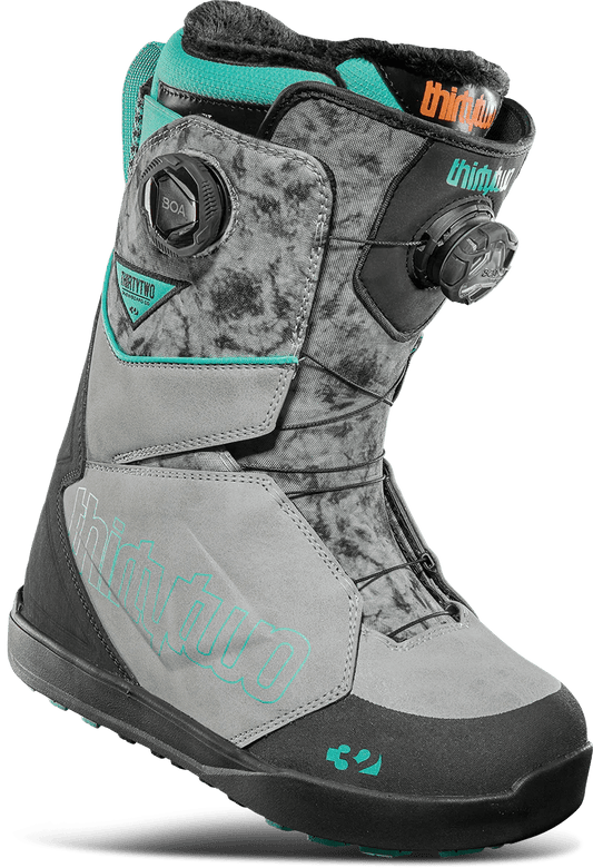 ThirtyTwo: 2025 Lashed Double Boa Women's Snowboard Boots (Grey) - Motion Boardshop