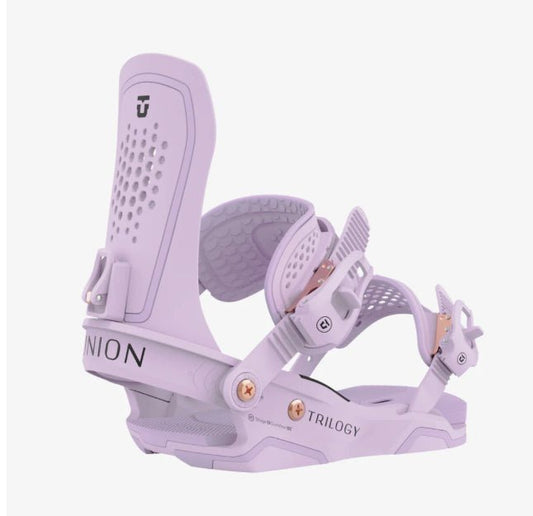 Union: 2024 Trilogy Women's Snowboard Bindings (Lilac) - Motion Boardshop