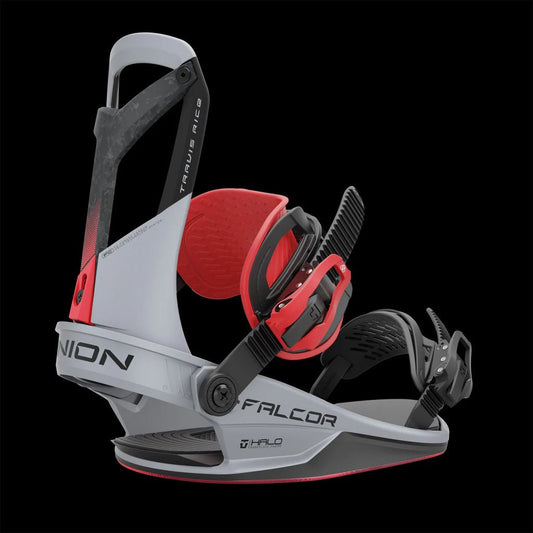 Union: 2025 Falcor Snowboard Binding (Silver) - Motion Boardshop