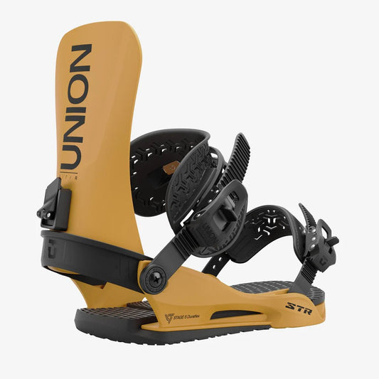 Union: 2025 STR Snowboard Binding (Mustard) - Motion Boardshop