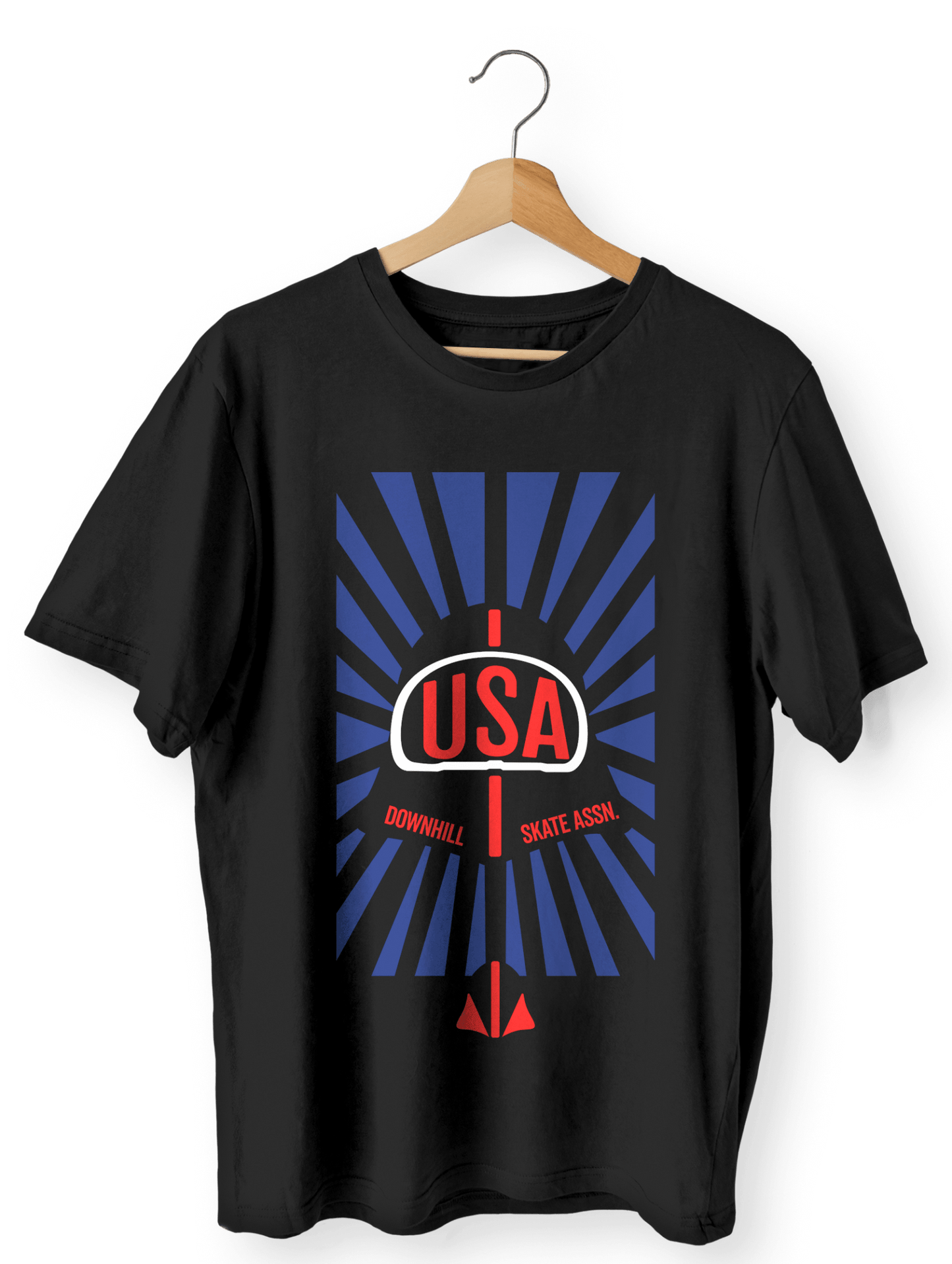 USADSA: USA DOWNHILL TEAM T-Shirt (PRE - ORDER ONLY) - Motion Boardshop