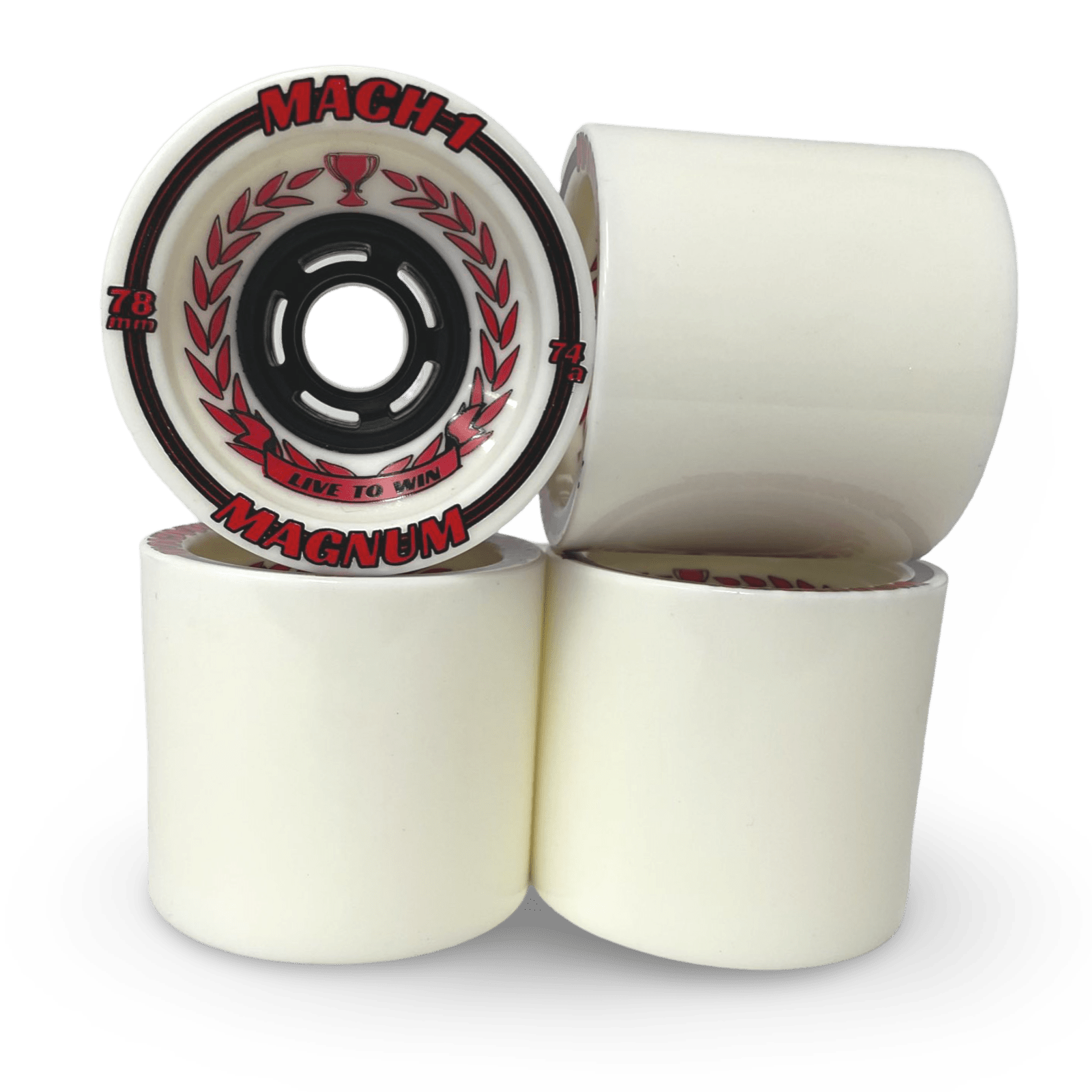 Venom: 78mm Magnum Gallo24 Red Leaves Longboard Skateboard Wheels - Motion Boardshop