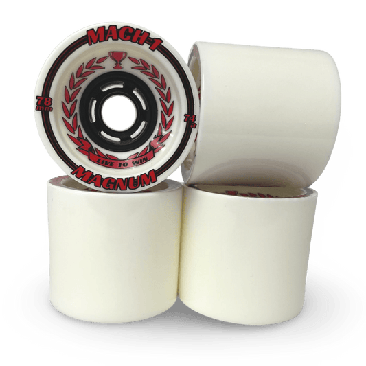 Venom: 78mm Magnum Gallo24 Red Leaves Longboard Skateboard Wheels - Motion Boardshop