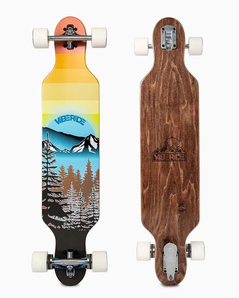 VibeRide: Vintage Valley Brakeboard Longboard Complete - Motion Boardshop