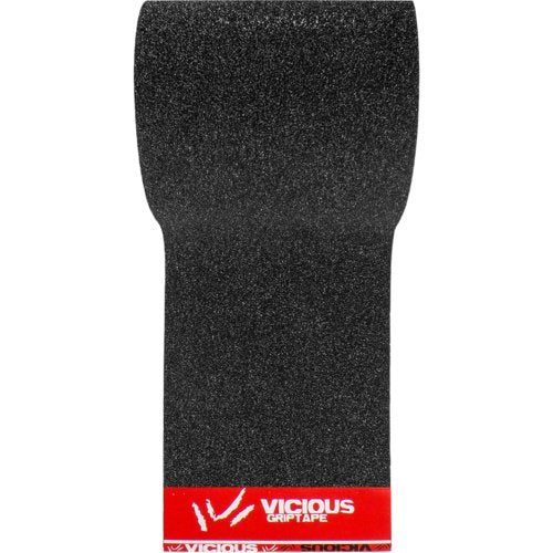 Vicious: Custom Length Black Grip Tape Sheet - 11" Width - Motion Boardshop