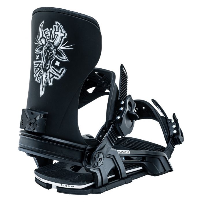 Bent Metal: Transfer Binding (Black) - Motion Boardshop