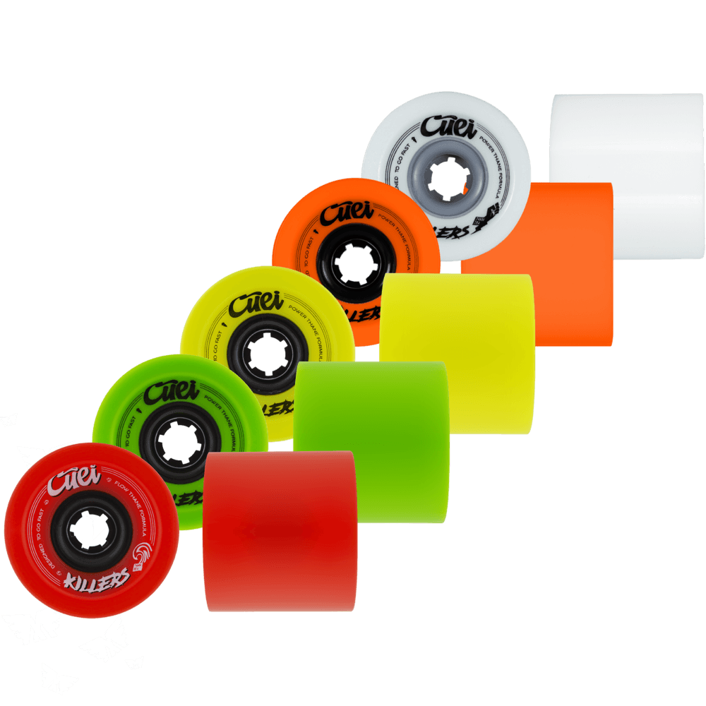 Cuei: 74mm Killers Power Thane Longboard Skateboard Wheels - Motion Boardshop