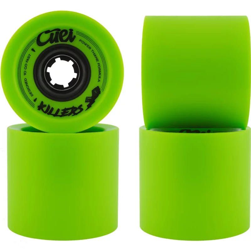 Cuei: 74mm Killers Power Thane Longboard Skateboard Wheels - Motion Boardshop