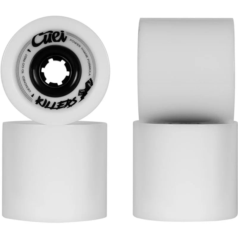 Cuei: 74mm Killers Power Thane Longboard Skateboard Wheels - Motion Boardshop