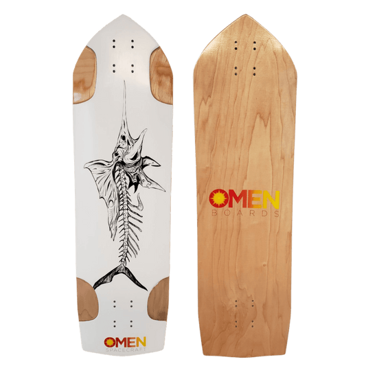 Omen: Swordfish Longboard Skateboard Deck - Motion Boardshop