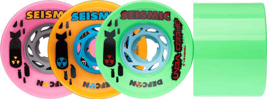 Seismic: 73mm Speed Vent Longboard Wheels - Motion Boardshop