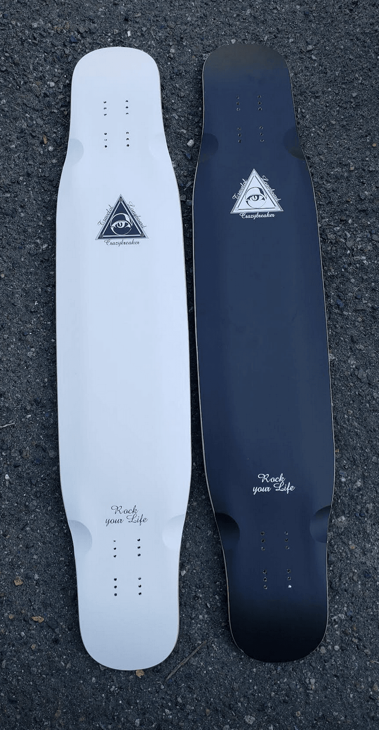 Travelol: Braille 45.5" Longboard Deck - Motion Boardshop